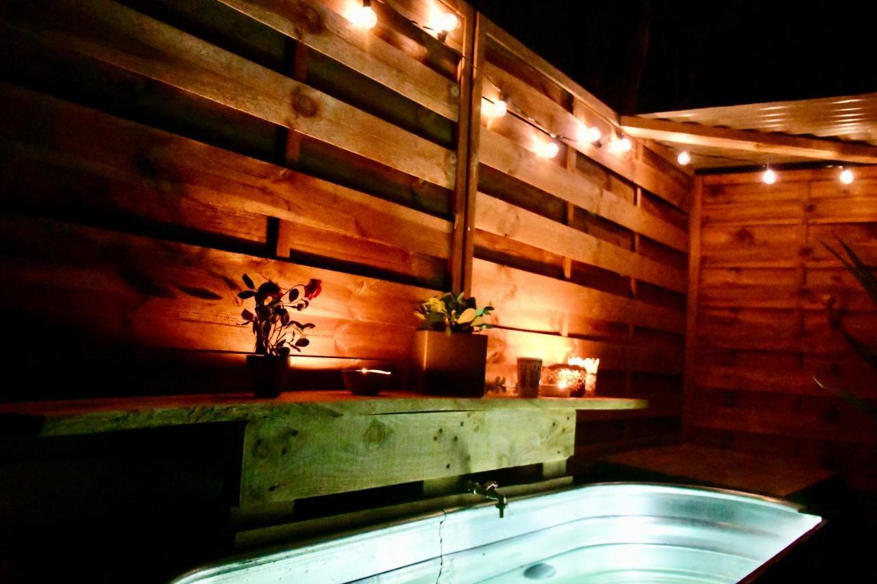 Tente bivouac&Spa privé avec poêle à bois Idrac-Respailles Extérieur photo